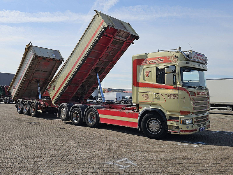 Scania R580 8X4 COMBI SPECIAL - Billenőplatós teherautó: 5 kép. Scania R580 8X4 COMBI SPECIAL - Billenőplatós teherautó: 5 kép.