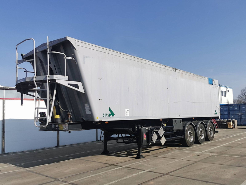 Stas S 300 CX 51 M3,ALU - Félpótkocsi billenőplatós: 1 kép. Stas S 300 CX 51 M3,ALU - Félpótkocsi billenőplatós: 1 kép.