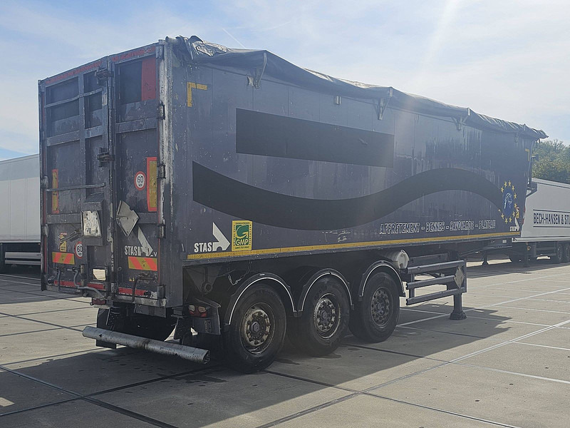 Stas S300CX 55M3 ALU,COIL - Félpótkocsi billenőplatós: 2 kép. Stas S300CX 55M3 ALU,COIL - Félpótkocsi billenőplatós: 2 kép.