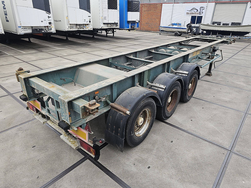 Van Hool Containerchassis 1x20ft 1x30ft - Félpótkocsi cserefelépítményes: 2 kép. Van Hool Containerchassis 1x20ft 1x30ft - Félpótkocsi cserefelépítményes: 2 kép.