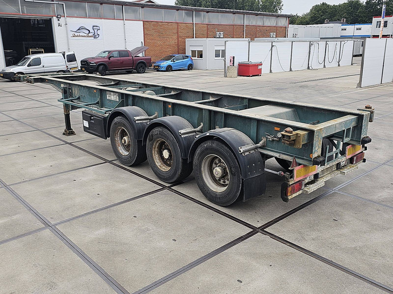 Van Hool Containerchassis 1x20ft 1x30ft - Félpótkocsi cserefelépítményes: 5 kép. Van Hool Containerchassis 1x20ft 1x30ft - Félpótkocsi cserefelépítményes: 5 kép.