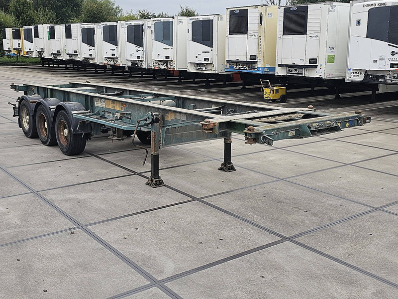 Van Hool Containerchassis 1x20ft 1x30ft - Félpótkocsi cserefelépítményes: 3 kép. Van Hool Containerchassis 1x20ft 1x30ft - Félpótkocsi cserefelépítményes: 3 kép.
