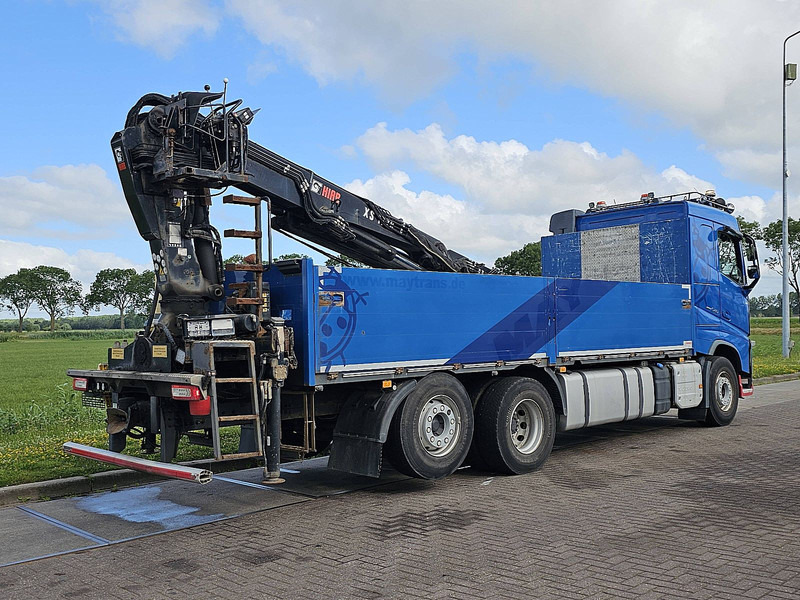 Volvo FH 540 6X2 HIAB 117K PRO - Platós teherautó, Darus autó: 3 kép. Volvo FH 540 6X2 HIAB 117K PRO - Platós teherautó, Darus autó: 3 kép.