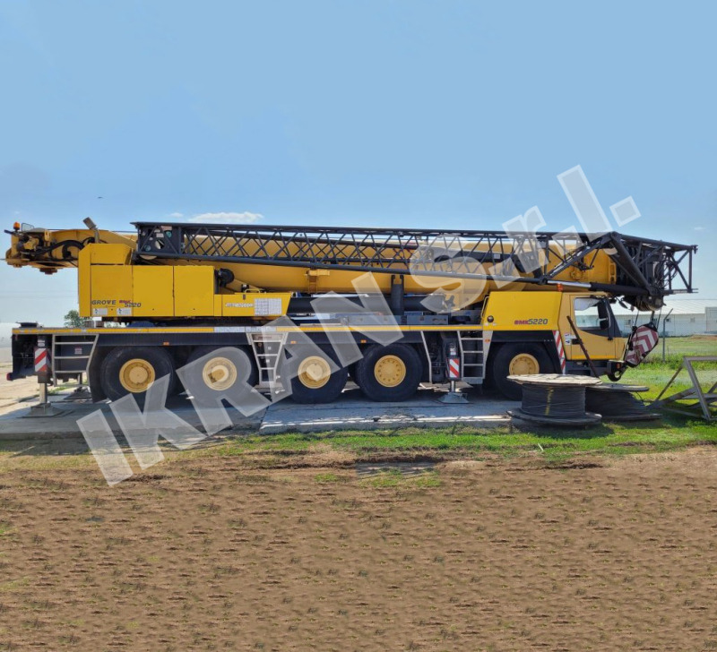 Grove GMK 5220 - Terepjáró autódaru: 1 kép. Grove GMK 5220 - Terepjáró autódaru: 1 kép.