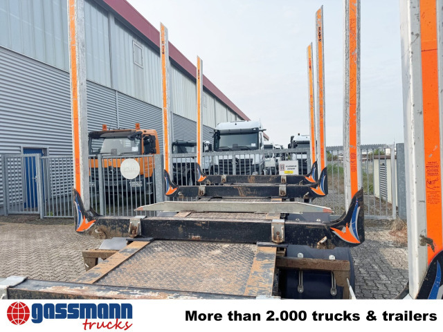 2ST24LZ63 Holzanhänger - Rönkszállító pótkocsi: 3 kép. 2ST24LZ63 Holzanhänger - Rönkszállító pótkocsi: 3 kép.