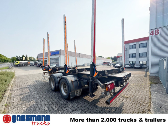 2ST24LZ63 Holzanhänger - Rönkszállító pótkocsi: 4 kép. 2ST24LZ63 Holzanhänger - Rönkszállító pótkocsi: 4 kép.