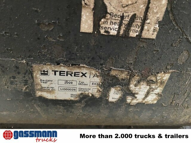 ATLAS TEREX EK 607 - Csipegető kanál: 5 kép. ATLAS TEREX EK 607 - Csipegető kanál: 5 kép.