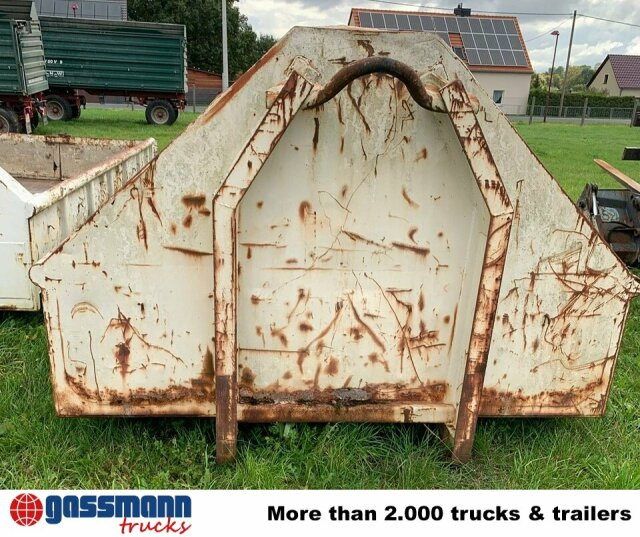 Abrollcontainer mit Flügeltüren ca. 7m³ - Multiliftes konténer: 3 kép. Abrollcontainer mit Flügeltüren ca. 7m³ - Multiliftes konténer: 3 kép.