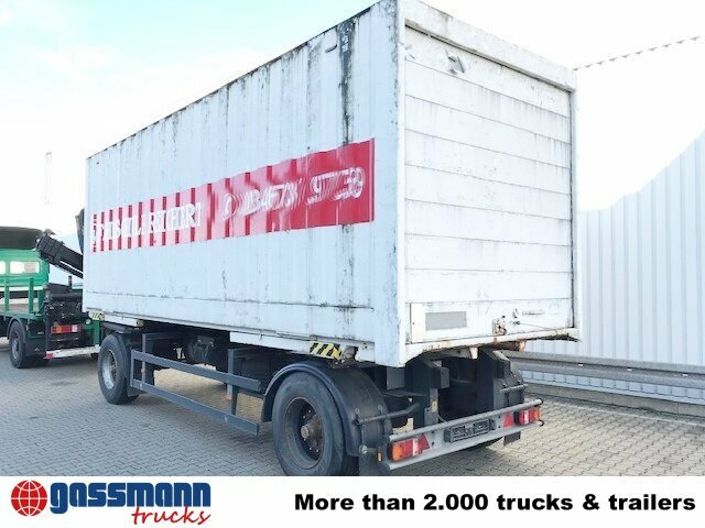 Brüggen Wechselbrücke Koffer - Pótkocsi cserefelépítményes: 3 kép. Brüggen Wechselbrücke Koffer - Pótkocsi cserefelépítményes: 3 kép.