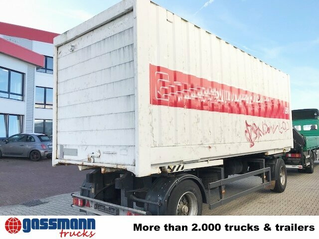 Brüggen Wechselbrücke Koffer - Pótkocsi cserefelépítményes: 5 kép. Brüggen Wechselbrücke Koffer - Pótkocsi cserefelépítményes: 5 kép.