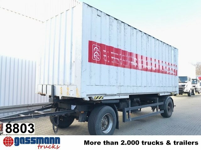 Brüggen Wechselbrücke Koffer - Pótkocsi cserefelépítményes: 1 kép. Brüggen Wechselbrücke Koffer - Pótkocsi cserefelépítményes: 1 kép.