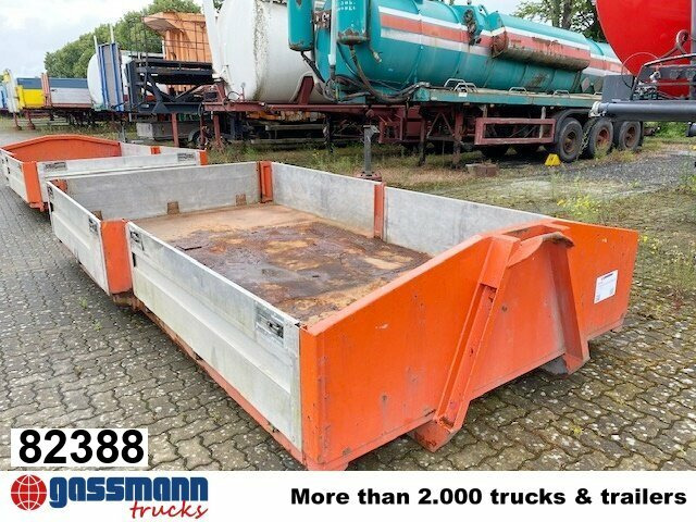 City-Abrollcontainer mit Alu-Bordwänden ca. - Multiliftes konténer: 1 kép. City-Abrollcontainer mit Alu-Bordwänden ca. - Multiliftes konténer: 1 kép.