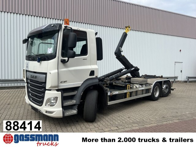 DAF CF 480 6x2, Lenk-/Liftachse - Horgos rakodó teherautó: 1 kép. DAF CF 480 6x2, Lenk-/Liftachse - Horgos rakodó teherautó: 1 kép.