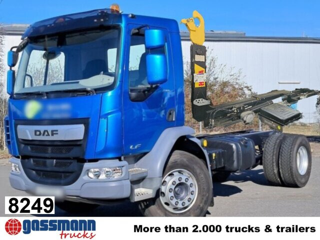 DAF LF 290 FA 4x2, Nebenantrieb, Navi, Abrollanlage - Horgos rakodó teherautó: 1 kép. DAF LF 290 FA 4x2, Nebenantrieb, Navi, Abrollanlage - Horgos rakodó teherautó: 1 kép.