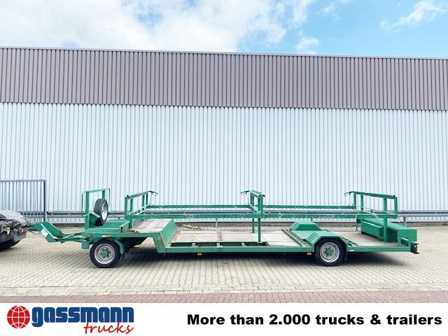 Empl TL 6,4 Spezial-Tiefladeanhänger, - Platós pótkocsi: 4 kép. Empl TL 6,4 Spezial-Tiefladeanhänger, - Platós pótkocsi: 4 kép.