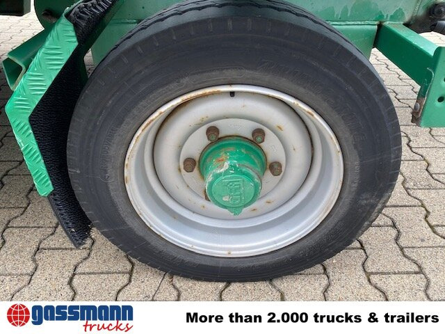 Empl TL 6,4 Spezial-Tiefladeanhänger, - Platós pótkocsi: 2 kép. Empl TL 6,4 Spezial-Tiefladeanhänger, - Platós pótkocsi: 2 kép.