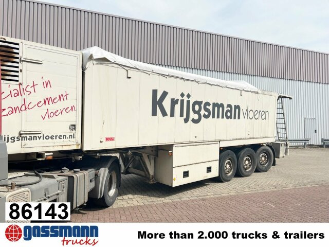 KWB, P-393-STI-R-1, 2x Lenkachse, - Félpótkocsi: 1 kép. KWB, P-393-STI-R-1, 2x Lenkachse, - Félpótkocsi: 1 kép.