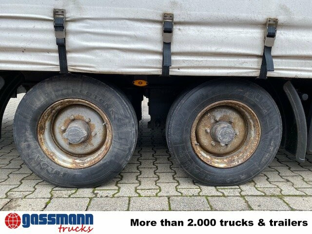 Fliegl TPS 118 Glastransporter, Edscha-Verdeck - Platós pótkocsi: 4 kép. Fliegl TPS 118 Glastransporter, Edscha-Verdeck - Platós pótkocsi: 4 kép.