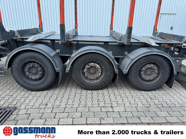 GSODAM GSTB3SL Holzauflieger, Liftachse - Rönkszállító félpótkocsi: 2 kép. GSODAM GSTB3SL Holzauflieger, Liftachse - Rönkszállító félpótkocsi: 2 kép.