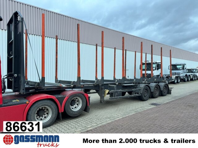 GSODAM GSTB3SL Holzauflieger, Liftachse - Rönkszállító félpótkocsi: 1 kép. GSODAM GSTB3SL Holzauflieger, Liftachse - Rönkszállító félpótkocsi: 1 kép.