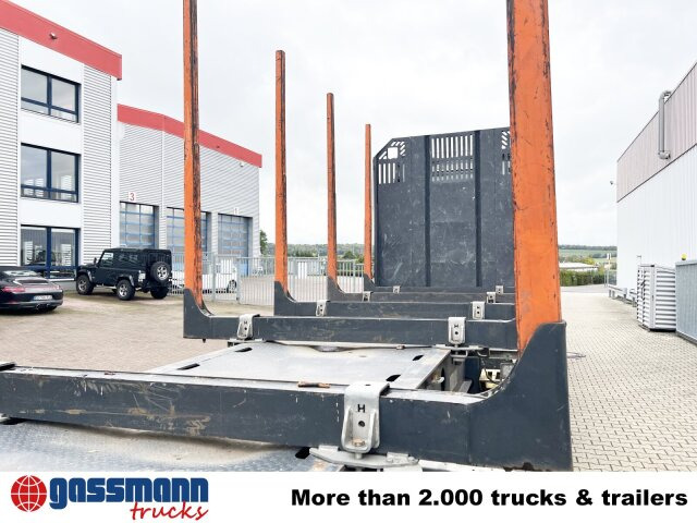 Gsodam 3-Achs Holzauflieger, Liftachse - Rönkszállító félpótkocsi: 3 kép. Gsodam 3-Achs Holzauflieger, Liftachse - Rönkszállító félpótkocsi: 3 kép.