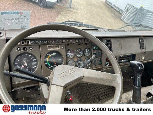 Iveco 260-34 AHW 6x6, V8, Manual, Full Steel - Alvaz teherautó: 2 kép. Iveco 260-34 AHW 6x6, V8, Manual, Full Steel - Alvaz teherautó: 2 kép.