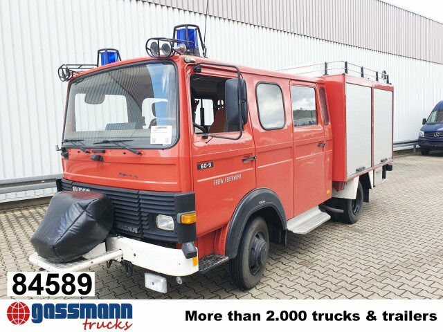 Iveco 60-9A Doka 4x2, LF8 - Tűzoltóautó: 1 kép. Iveco 60-9A Doka 4x2, LF8 - Tűzoltóautó: 1 kép.