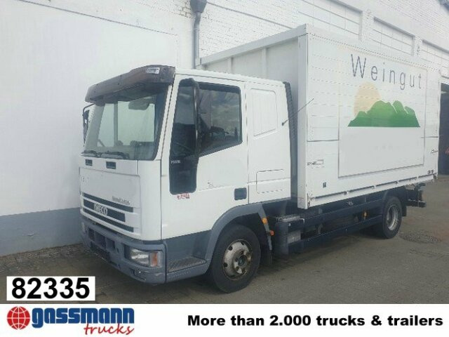 Iveco Euro Cargo ML 75E14 4x2 Getränkewagen, - Dobozos felépítményű teherautó: 1 kép. Iveco Euro Cargo ML 75E14 4x2 Getränkewagen, - Dobozos felépítményű teherautó: 1 kép.