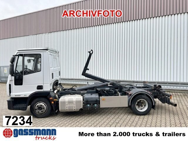 Iveco EuroCargo 75E18 4x2, EEV - Horgos rakodó teherautó: 1 kép. Iveco EuroCargo 75E18 4x2, EEV - Horgos rakodó teherautó: 1 kép.