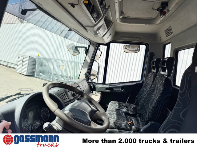 Iveco EuroCargo ML120E28K 4x2 mit Kran Hiab XS088 ES-3 - Billenőplatós teherautó, Darus autó: 3 kép. Iveco EuroCargo ML120E28K 4x2 mit Kran Hiab XS088 ES-3 - Billenőplatós teherautó, Darus autó: 3 kép.