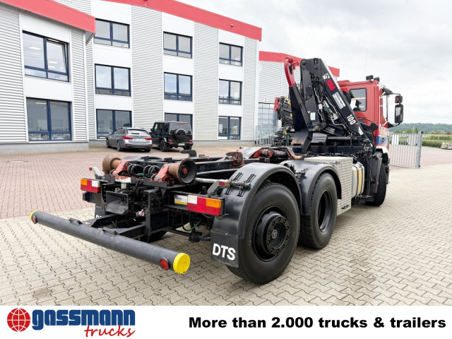 Horgos rakodó teherautó, Darus autó Iveco EuroTech 240E38 6x2-4, Lift-/Lenkachse,: 11 kép.