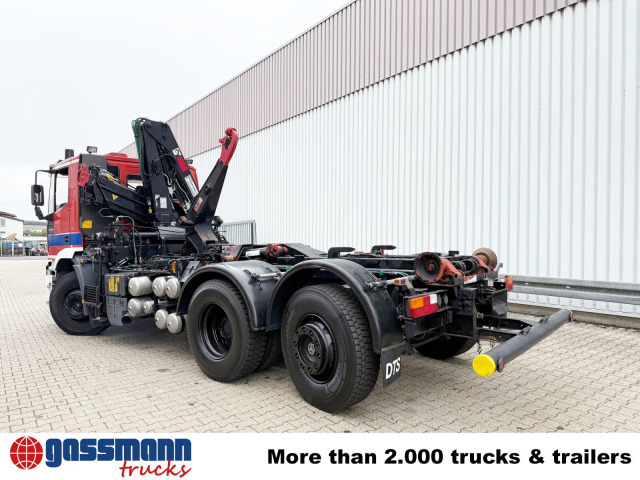Horgos rakodó teherautó, Darus autó Iveco EuroTech 240E38 6x2-4, Lift-/Lenkachse,: 9 kép.