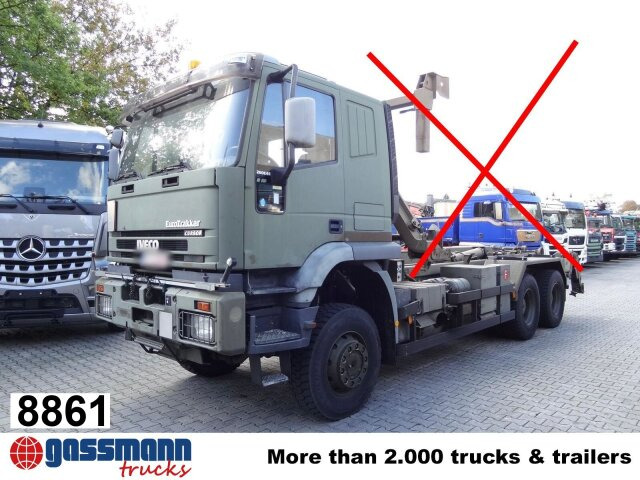 Iveco EuroTrakker 260E44W 6X6, Retarder, ADR - Alvaz teherautó: 1 kép. Iveco EuroTrakker 260E44W 6X6, Retarder, ADR - Alvaz teherautó: 1 kép.