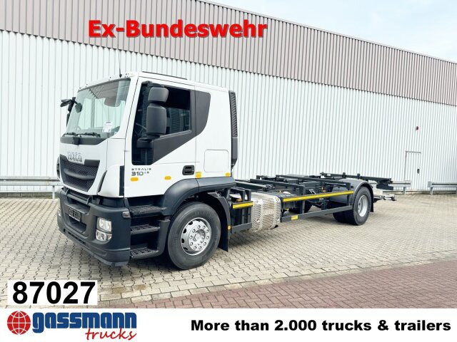 Iveco Stralis AT 190 S31FP-CM 4x2, LBW BÄR, - Cserefelépítményes teherautó: 1 kép. Iveco Stralis AT 190 S31FP-CM 4x2, LBW BÄR, - Cserefelépítményes teherautó: 1 kép.