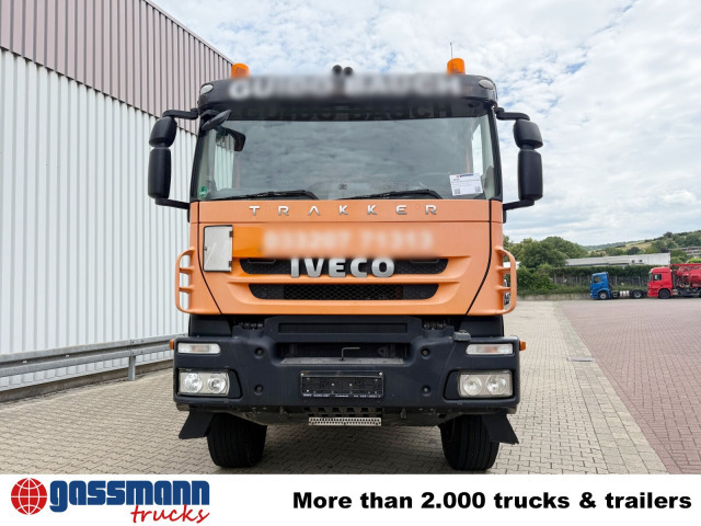 Billenőplatós teherautó, Darus autó Iveco Trakker AD190T36W 4x4, EEV, Kran Hiab 111BS-2: 9 kép.