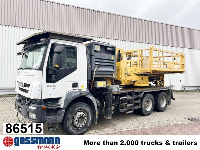 Iveco Trakker AD260T36 6x4, AMV Hubsteiger + - Tartályos teherautó, Darus autó: 1 kép. Iveco Trakker AD260T36 6x4, AMV Hubsteiger + - Tartályos teherautó, Darus autó: 1 kép.