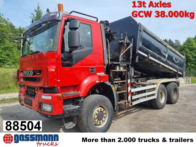 Iveco Trakker AD380T41W 6x6, Bordmatik beidseitig, - Billenőplatós teherautó, Darus autó: 1 kép. Iveco Trakker AD380T41W 6x6, Bordmatik beidseitig, - Billenőplatós teherautó, Darus autó: 1 kép.