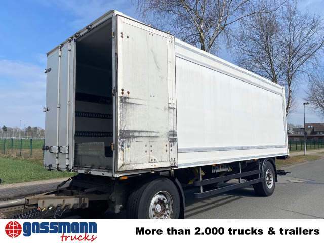 Kofferanhänger mit LBW, Durchladesystem - Pótkocsi dobozos: 3 kép. Kofferanhänger mit LBW, Durchladesystem - Pótkocsi dobozos: 3 kép.