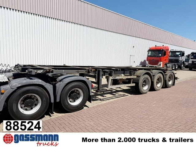 Lag 0-3-39 CD Containerchassis, 20ft und 30ft, ADR - Félpótkocsi cserefelépítményes: 1 kép. Lag 0-3-39 CD Containerchassis, 20ft und 30ft, ADR - Félpótkocsi cserefelépítményes: 1 kép.