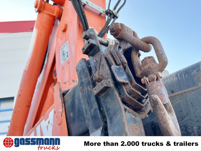 MAN 14.224 LAC 4x4 BB mit Kran Atlas 100.1 - Platós teherautó, Darus autó: 2 kép. MAN 14.224 LAC 4x4 BB mit Kran Atlas 100.1 - Platós teherautó, Darus autó: 2 kép.