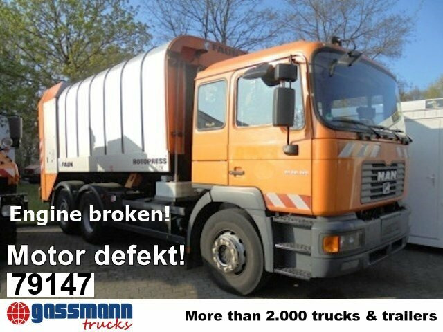 MAN 26.314 6x2 - Szemetesautó: 1 kép. MAN 26.314 6x2 - Szemetesautó: 1 kép.