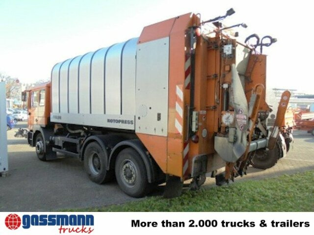 MAN 26.314 6x2 - Szemetesautó: 3 kép. MAN 26.314 6x2 - Szemetesautó: 3 kép.