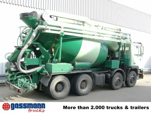 MAN 33.292 8x4 Mischer Stetter 7m³ mit Pumpe - Pumix: 5 kép. MAN 33.292 8x4 Mischer Stetter 7m³ mit Pumpe - Pumix: 5 kép.