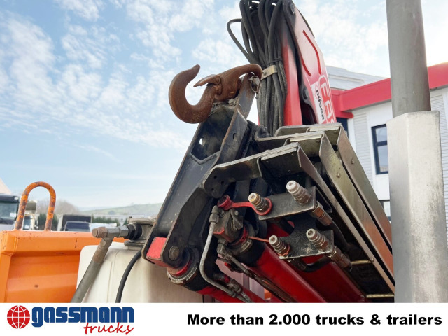 MAN 8.163 4x2 BB mit Kran Fassi F60A.23 - Billenőplatós teherautó, Darus autó: 5 kép. MAN 8.163 4x2 BB mit Kran Fassi F60A.23 - Billenőplatós teherautó, Darus autó: 5 kép.