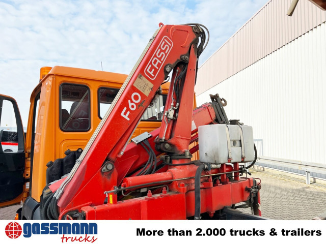 MAN 8.163 4x2 BB mit Kran Fassi F60A.23 - Billenőplatós teherautó, Darus autó: 4 kép. MAN 8.163 4x2 BB mit Kran Fassi F60A.23 - Billenőplatós teherautó, Darus autó: 4 kép.