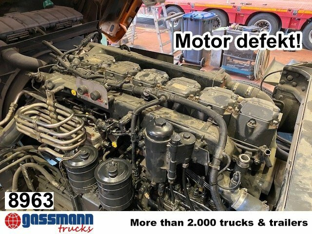 MAN D2866LF23, 6-Zylinder, DEFEKT! - Motor - Teherautó: 1 kép. MAN D2866LF23, 6-Zylinder, DEFEKT! - Motor - Teherautó: 1 kép.