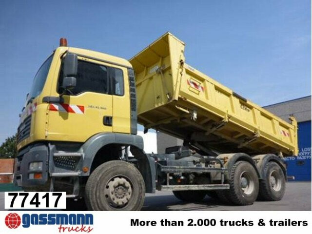 MAN TGA 33.350BB 6x4 Kipper mit Bordmatik - Billenőplatós teherautó: 1 kép. MAN TGA 33.350BB 6x4 Kipper mit Bordmatik - Billenőplatós teherautó: 1 kép.
