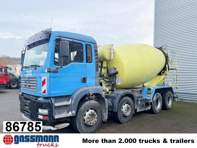 MAN TGA 35.410 8x4 BB, Betonmischer Karrena 10m³ - Betonmixer: 1 kép. MAN TGA 35.410 8x4 BB, Betonmischer Karrena 10m³ - Betonmixer: 1 kép.