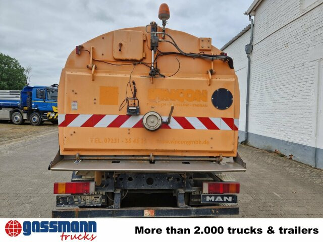 Utcaseprő gép MAN TGL 12.180 , Bucher Kehrmaschine CF 50: 9 kép.