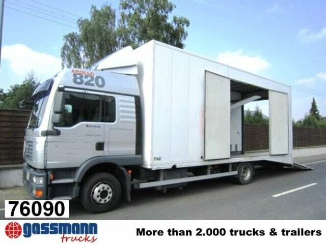 MAN TGM 12.280BL 4x2 - Autószállító teherautó: 1 kép. MAN TGM 12.280BL 4x2 - Autószállító teherautó: 1 kép.